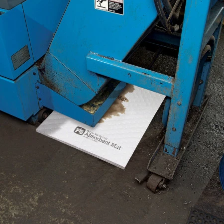 Utilisations — recueillir les égouttements et les fuites sous la machinerie ; protéger les établis ; nettoyer les gros déversements Utilisations — recueillir les égouttements et les fuites sous la machinerie ; protéger les établis ; nettoyer les gros déversements