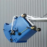 Basculeur de conteneurs à déchets sur roulettes Basculeur de conteneurs à déchets sur roulettes