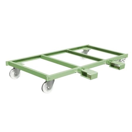 Chariot LSW 1,3, peint, RAL 6011 vert réséda Chariot LSW 1,3, peint, RAL 6011 vert réséda