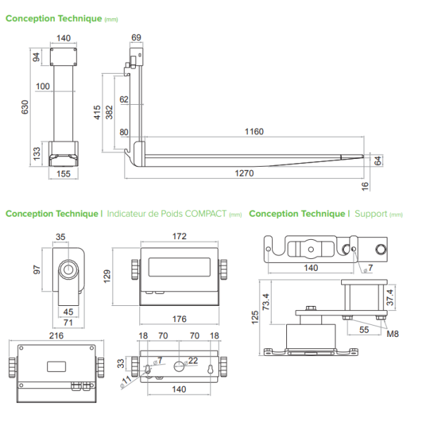 Fourches Peseuses C bl es Transpalettes Peseurs Axess Industries