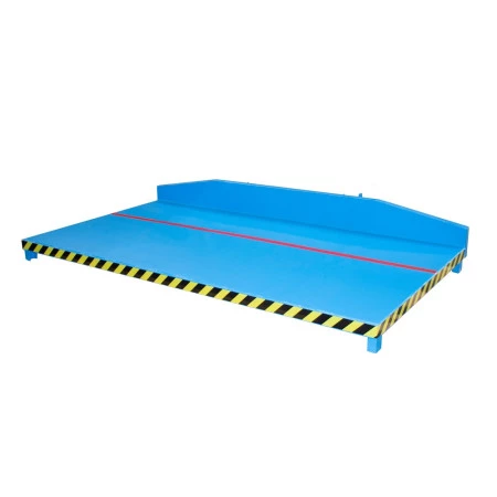 Plateforme basculante plate pour charges longues Plateforme basculante plate pour charges longues