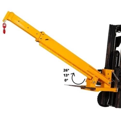 Potence télescopique articulée 3200 kg pour chariot élévateur