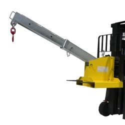 Potence télescopique articulée pour chariot élévateur