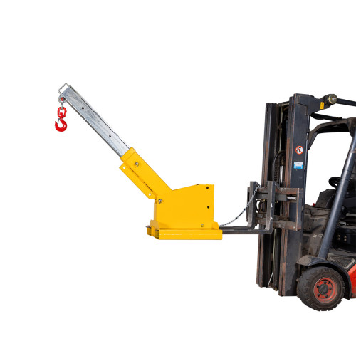 Potence télescopique articulée pour chariot élévateur