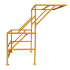Portillon basculant d'une largeur de 2000 mm pour un accès sécurisé aux planchers, mezzanines et entresols Portillon basculant d'une largeur de 2000 mm pour un accès sécurisé aux planchers, mezzanines et entresols