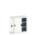 40013068 - Armoire CUBIO SMS-10510-11 - Avec Portes Coulissantes, 2 Tablettes - LxPxH 1050x525x1000mm - Gris Clair RAL 7035 40013068 - Armoire CUBIO SMS-10510-11 - Avec Portes Coulissantes, 2 Tablettes - LxPxH 1050x525x1000mm - Gris Clair RAL 7035