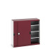 40014061 - Armoire CUBIO SMS-13512-11 - Avec Portes Coulissantes, 3 Tablettes - LxPxH 1300x525x1200mm - Rouge Pourpre RAL 3004 40014061 - Armoire CUBIO SMS-13512-11 - Avec Portes Coulissantes, 3 Tablettes - LxPxH 1300x525x1200mm - Rouge Pourpre RAL 3004