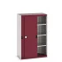 40013072 - Armoire CUBIO CUBIO SMS-10516-1 - Avec Portes Coulissantes, 3 Tablettes - LxPxH 1050x525x1600mm - Rouge Pourpre RAL 3004 40013072 - Armoire CUBIO CUBIO SMS-10516-1 - Avec Portes Coulissantes, 3 Tablettes - LxPxH 1050x525x1600mm - Rouge Pourpre RAL 3004