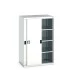 40021214 - Armoire CUBIO SMS-10616-1 - Avec Portes Coulissantes et 3 Tablettes - LxPxH 1050x650x1600mm - Gris Clair RAL 7035 40021214 - Armoire CUBIO SMS-10616-1 - Avec Portes Coulissantes et 3 Tablettes - LxPxH 1050x650x1600mm - Gris Clair RAL 7035
