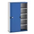 40014063 - Armoire CUBIO SMS-13520-12 - Avec Portes Coulissantes, 4 Tablettes - LxPxH 1300x525x2000mm - Bleu Gentiane RAL 5010 40014063 - Armoire CUBIO SMS-13520-12 - Avec Portes Coulissantes, 4 Tablettes - LxPxH 1300x525x2000mm - Bleu Gentiane RAL 5010