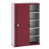 40014063 - Armoire CUBIO SMS-13520-12 - Avec Portes Coulissantes, 4 Tablettes - LxPxH 1300x525x2000mm - Rouge Pourpre RAL 3004 40014063 - Armoire CUBIO SMS-13520-12 - Avec Portes Coulissantes, 4 Tablettes - LxPxH 1300x525x2000mm - Rouge Pourpre RAL 3004