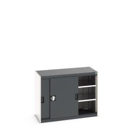 Armoire à portes coulissantes CUBIO - Hauteur 800 mm
