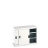 40013067 - Armoire CUBIO SMS-108-11 - Avec Portes Coulissantes, 2 Tablettes - LxPxH 1050x525x800mm - Gris Clair RAL 7035 40013067 - Armoire CUBIO SMS-108-11 - Avec Portes Coulissantes, 2 Tablettes - LxPxH 1050x525x800mm - Gris Clair RAL 7035