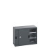 40013067 - Armoire CUBIO SMS-108-11 - Avec Portes Coulissantes, 2 Tablettes - LxPxH 1050x525x800mm - Full Gris Anthracite RAL 7016 40013067 - Armoire CUBIO SMS-108-11 - Avec Portes Coulissantes, 2 Tablettes - LxPxH 1050x525x800mm - Full Gris Anthracite RAL 7016