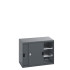 40021137 - Armoire CUBIO SMS-1068-1 - Avec Portes Coulissantes et 2 Tablettes - LxPxH 1050x650x800mm - Full Gris Anthracite RAL 7016 40021137 - Armoire CUBIO SMS-1068-1 - Avec Portes Coulissantes et 2 Tablettes - LxPxH 1050x650x800mm - Full Gris Anthracite RAL 7016