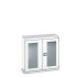 40013078 - Armoire CUBIO SMLFS-10510 - Avec 2 Portes Transparentes - LxPxH 1050x525x1000mm - Gris Clair RAL 7035 40013078 - Armoire CUBIO SMLFS-10510 - Avec 2 Portes Transparentes - LxPxH 1050x525x1000mm - Gris Clair RAL 7035