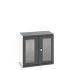 40021231 - Armoire CUBIO SMLFS-10610 - Avec 2 Portes Transparentes - LxPxH 1050x650x1000mm - Gris Anthracite RAL 7016 40021231 - Armoire CUBIO SMLFS-10610 - Avec 2 Portes Transparentes - LxPxH 1050x650x1000mm - Gris Anthracite RAL 7016