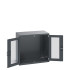40021231 - Armoire CUBIO SMLFS-10610 - Avec 2 Portes Transparentes - LxPxH 1050x650x1000mm - Full Gris Anthracite RAL 7016 40021231 - Armoire CUBIO SMLFS-10610 - Avec 2 Portes Transparentes - LxPxH 1050x650x1000mm - Full Gris Anthracite RAL 7016