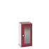40010128 - Armoire CUBIO SMLFS-5510 - Avec 1 Porte Transparente - LxPxH 525x525x1000mm - Rouge Pourpre RAL 3004 40010128 - Armoire CUBIO SMLFS-5510 - Avec 1 Porte Transparente - LxPxH 525x525x1000mm - Rouge Pourpre RAL 3004