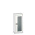 40010129 - Armoire CUBIO SMLFS-5512 - Avec 1 Porte Transparente - LxPxH 525x525x1200mm - Gris Clair RAL 7035 40010129 - Armoire CUBIO SMLFS-5512 - Avec 1 Porte Transparente - LxPxH 525x525x1200mm - Gris Clair RAL 7035