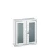 40013021 - Armoire CUBIO SMLFS-10512 - Avec 2 Portes Transparentes - LxPxH 1050x525x1200mm - Gris Clair RAL 7035 40013021 - Armoire CUBIO SMLFS-10512 - Avec 2 Portes Transparentes - LxPxH 1050x525x1200mm - Gris Clair RAL 7035