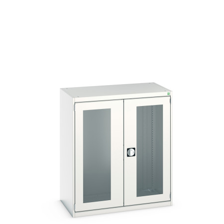 40021069 - Armoire CUBIO SMLFS-10612 - Avec 2 Portes Transparentes - LxPxH 1050x650x1200mm - Gris Clair RAL 7035 40021069 - Armoire CUBIO SMLFS-10612 - Avec 2 Portes Transparentes - LxPxH 1050x650x1200mm - Gris Clair RAL 7035