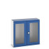 40014021 - Armoire CUBIO SMLFS-13512 - Avec 2 Portes Transparentes - LxPxH 1300x525x1200mm - Bleu Gentiane RAL 5010 40014021 - Armoire CUBIO SMLFS-13512 - Avec 2 Portes Transparentes - LxPxH 1300x525x1200mm - Bleu Gentiane RAL 5010
