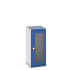 40018140 - Armoire CUBIO SMLFS-5612 - Avec 1 Porte Transparente - LxPxH 525x650x1200mm - Bleu Gentiane RAL 5010 40018140 - Armoire CUBIO SMLFS-5612 - Avec 1 Porte Transparente - LxPxH 525x650x1200mm - Bleu Gentiane RAL 5010