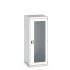 40019166 - Armoire CUBIO SMLFS-6616 - Avec 1 Porte Transparente - LxPxH 650x650x1600mm - Gris Clair RAL 7035 40019166 - Armoire CUBIO SMLFS-6616 - Avec 1 Porte Transparente - LxPxH 650x650x1600mm - Gris Clair RAL 7035
