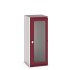 40019166 - Armoire CUBIO SMLFS-6616 - Avec 1 Porte Transparente - LxPxH 650x650x1600mm - Rouge Pourpre RAL 3004 40019166 - Armoire CUBIO SMLFS-6616 - Avec 1 Porte Transparente - LxPxH 650x650x1600mm - Rouge Pourpre RAL 3004