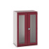 40013022 - Armoire CUBIO SMLFS-10516 - Avec 2 Portes Transparentes - LxPxH 1050x525x1600mm - Rouge Pourpre RAL 3004 40013022 - Armoire CUBIO SMLFS-10516 - Avec 2 Portes Transparentes - LxPxH 1050x525x1600mm - Rouge Pourpre RAL 3004