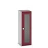 40010130 - Armoire CUBIO SMLFS-5516 - Avec 1 Porte Transparente - LxPxH 525x525x1600mm - Rouge Pourpre RAL 3004 40010130 - Armoire CUBIO SMLFS-5516 - Avec 1 Porte Transparente - LxPxH 525x525x1600mm - Rouge Pourpre RAL 3004