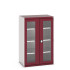 40021132 - Armoire CUBIO SMFS-10616-1 - Avec 2 Portes Transparentes et 3 Tablettes - LxPxH 1050x650x1600mm - Rouge Pourpre RAL 3004 40021132 - Armoire CUBIO SMFS-10616-1 - Avec 2 Portes Transparentes et 3 Tablettes - LxPxH 1050x650x1600mm - Rouge Pourpre RAL 3004
