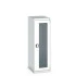 40018141 - Armoire CUBIO SMLFS-5616 - Avec 1 Porte Transparente - LxPxH 525x650x1600mm - Gris Clair RAL 7035 40018141 - Armoire CUBIO SMLFS-5616 - Avec 1 Porte Transparente - LxPxH 525x650x1600mm - Gris Clair RAL 7035