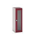 40018141 - Armoire CUBIO SMLFS-5616 - Avec 1 Porte Transparente - LxPxH 525x650x1600mm - Rouge Pourpre RAL 3004 40018141 - Armoire CUBIO SMLFS-5616 - Avec 1 Porte Transparente - LxPxH 525x650x1600mm - Rouge Pourpre RAL 3004