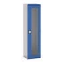 40010131 - Armoire CUBIO SMLFS-5520 - Avec 2 Portes Transparentes - LxPxH 525x525x2000mm - Bleu Gentiane RAL 5010 40010131 - Armoire CUBIO SMLFS-5520 - Avec 2 Portes Transparentes - LxPxH 525x525x2000mm - Bleu Gentiane RAL 5010
