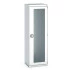 40011059 - Armoire CUBIO SMLFS-6520 - Avec 1 Porte Transparente - LxPxH 650x525x2000mm - Gris Clair RAL 7035 40011059 - Armoire CUBIO SMLFS-6520 - Avec 1 Porte Transparente - LxPxH 650x525x2000mm - Gris Clair RAL 7035