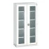 40013064 - CUBIO Armoire SMFS-10520-2 - Avec 2 Portes Transparentes, 4 Tablettes - LxPxH 1050x525x2000mm - Gris Clair RAL 7035 40013064 - CUBIO Armoire SMFS-10520-2 - Avec 2 Portes Transparentes, 4 Tablettes - LxPxH 1050x525x2000mm - Gris Clair RAL 7035
