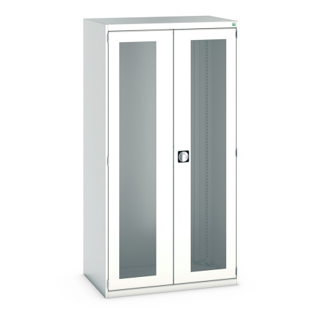 40021071 - CUBIO Armoire SMLFS-10620 - Avec 2 Portes Transparentes - LxPxH 1050x650x2000mm - Gris Clair RAL 7035 40021071 - CUBIO Armoire SMLFS-10620 - Avec 2 Portes Transparentes - LxPxH 1050x650x2000mm - Gris Clair RAL 7035