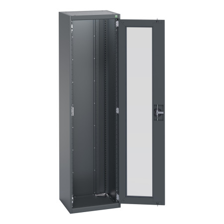 40010131 - Armoire CUBIO SMLFS-5520 - Avec 2 Portes Transparentes - LxPxH 525x525x2000mm
- Full Gris Anthracite RAL 7016 40010131 - Armoire CUBIO SMLFS-5520 - Avec 2 Portes Transparentes - LxPxH 525x525x2000mm
- Full Gris Anthracite RAL 7016