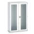 40014023 - CUBIO Armoire SMLFS-13520 - Avec 2 Portes Transparentes - LxPxH 1300x525x2000mm - Gris Clair RAL 7035 40014023 - CUBIO Armoire SMLFS-13520 - Avec 2 Portes Transparentes - LxPxH 1300x525x2000mm - Gris Clair RAL 7035