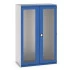 40022023 - CUBIO Armoire SMLFS-13620 - Avec 2 Portes Transparentes - LxPxH 1300x650x2000mm - Bleu Gentiane RAL 5010 40022023 - CUBIO Armoire SMLFS-13620 - Avec 2 Portes Transparentes - LxPxH 1300x650x2000mm - Bleu Gentiane RAL 5010