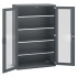 40022060 - CUBIO Armoire SMFS-13620-1 - Avec 2 Portes Transparentes et 4 Tablettes - LxPxH 1300x650x2000mm
- Full Gris Anthracite RAL 7016 40022060 - CUBIO Armoire SMFS-13620-1 - Avec 2 Portes Transparentes et 4 Tablettes - LxPxH 1300x650x2000mm
- Full Gris Anthracite RAL 7016