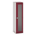 40018142 - Armoire CUBIO SMLFS-5620 - Avec 1 Porte Transparente - LxPxH 525x650x2000mm - Rouge Pourpre RAL 3004 40018142 - Armoire CUBIO SMLFS-5620 - Avec 1 Porte Transparente - LxPxH 525x650x2000mm - Rouge Pourpre RAL 3004