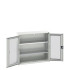 16926272 - Armoire VERSO à Double Portes Transparentes 1050x350x1000 - 2 tablettes - Gris Clair RAL 7035 16926272 - Armoire VERSO à Double Portes Transparentes 1050x350x1000 - 2 tablettes - Gris Clair RAL 7035