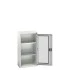 16926072 - Armoire VERSO à Porte Transparente 525x350x1000 - 2 tablettes - Gris Clair RAL 7035 16926072 - Armoire VERSO à Porte Transparente 525x350x1000 - 2 tablettes - Gris Clair RAL 7035