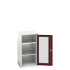 16926076 - Armoire VERSO à Porte Transparente 525x550x1000 - 2 tablettes - Rouge Pourpre RAL 3004 16926076 - Armoire VERSO à Porte Transparente 525x550x1000 - 2 tablettes - Rouge Pourpre RAL 3004