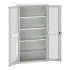 16926273 - Armoire VERSO à Double Portes Transparentes 1050x350x2000 - 4 tablettes - Gris Clair RAL 7035 16926273 - Armoire VERSO à Double Portes Transparentes 1050x350x2000 - 4 tablettes - Gris Clair RAL 7035