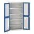 16926273 - Armoire VERSO à Double Portes Transparentes 1050x350x2000 - 4 tablettes - Bleu Gentiane RAL 5010 16926273 - Armoire VERSO à Double Portes Transparentes 1050x350x2000 - 4 tablettes - Bleu Gentiane RAL 5010