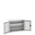 16926270 - Armoire VERSO à Double Portes Transparentes 1050x350x800 - 2 tablettes - Gris Clair RAL 7035 16926270 - Armoire VERSO à Double Portes Transparentes 1050x350x800 - 2 tablettes - Gris Clair RAL 7035